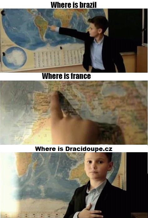 Where is DraciDoupe.cz? In your heart